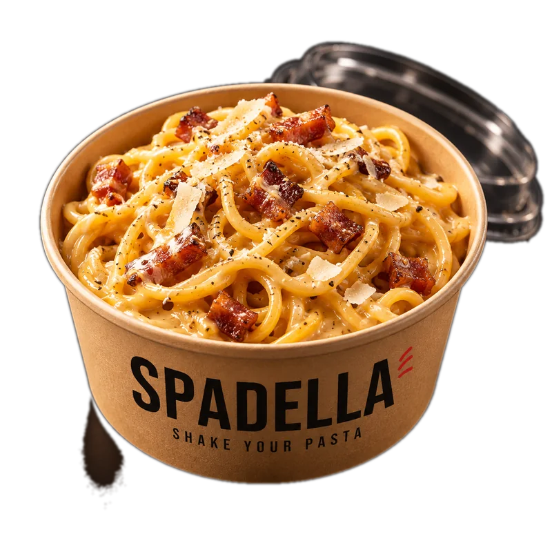 Carbonara in a SPADELLA bowl
